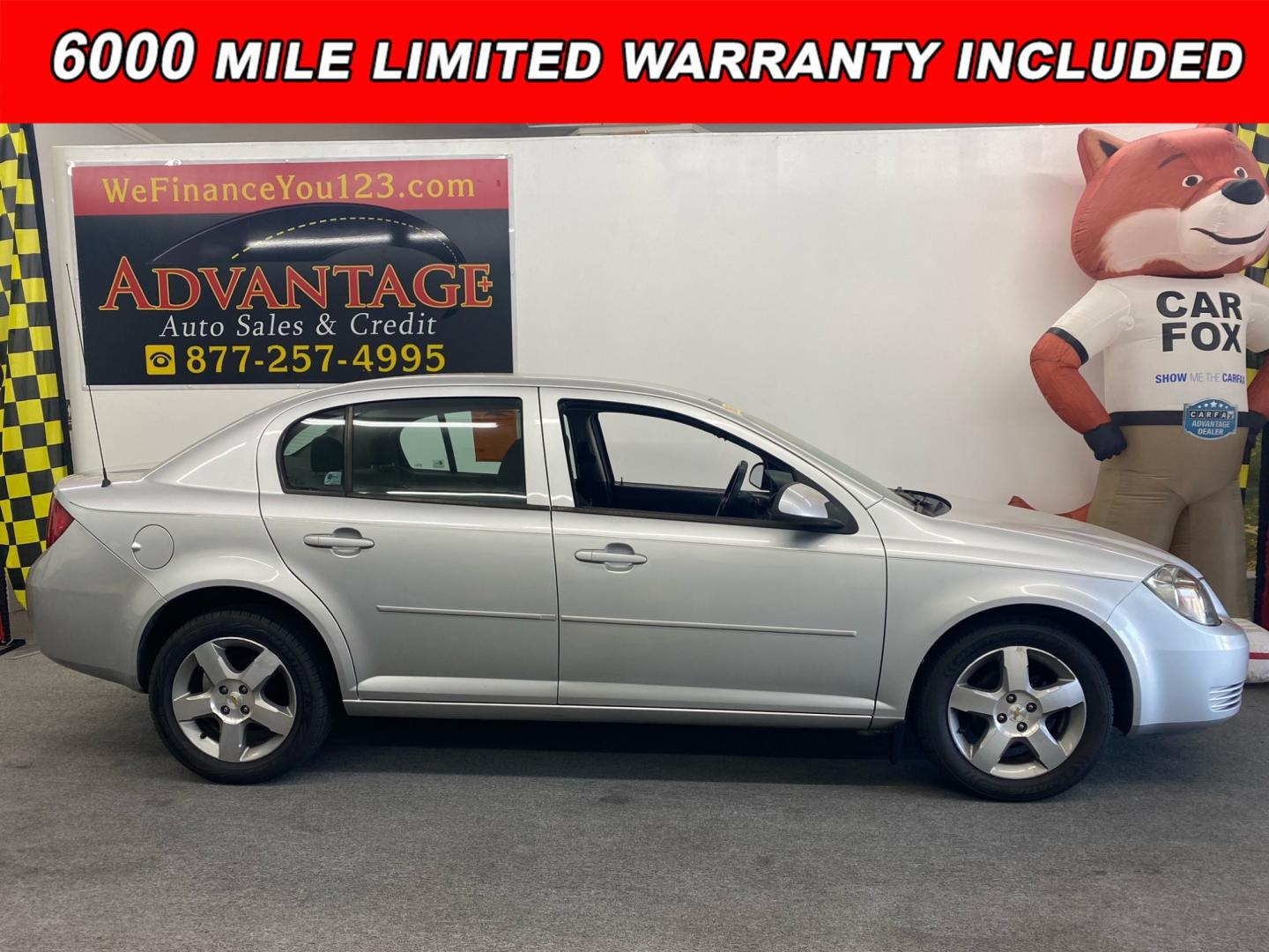 2010 SILVER /Gray Chevrolet Cobalt (1G1AD5F57A7) , located at 533 S West End Blvd., Quakertown, PA, 18951, (877) 257-4995, 40.343994, -75.303604 - Photo#0